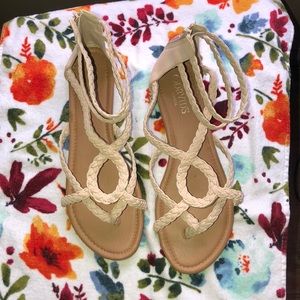 Nude Strappy Sandals
